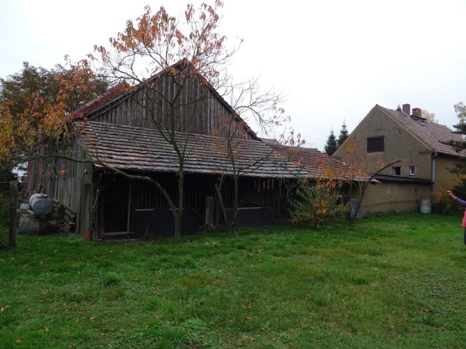 Gehöftansicht vom Gartenland